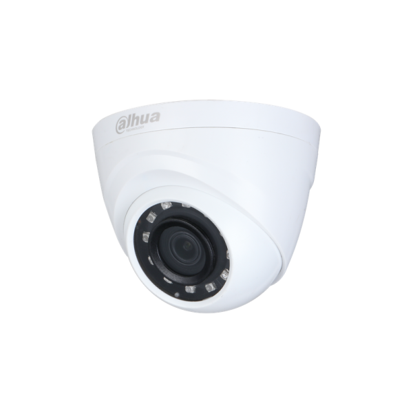 DH-HAC-HDBW1200EAN-0280B-S6. Cámara HDCVI mini domo Dahua 2MP lente fijo 2.8mm IR 40m IP67 IK10