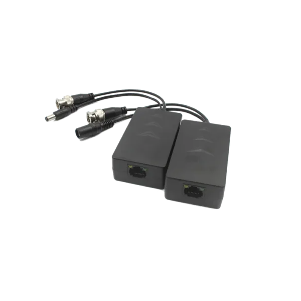 Balun HDCVI pasivos con alimentación PFM801-4MP