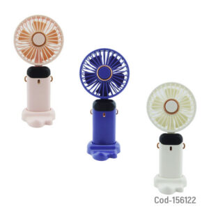 Ventilador portátil de mano recargable